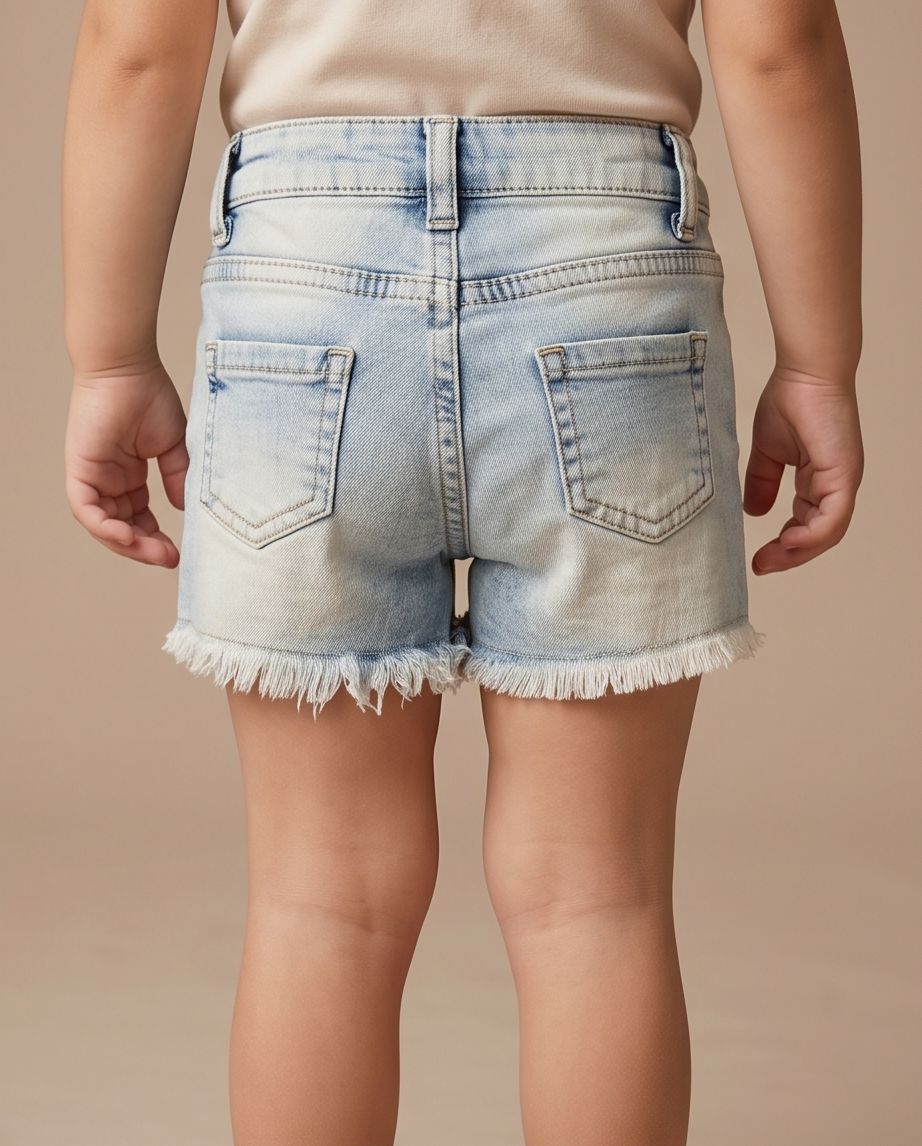Girls Baby Jeans Short