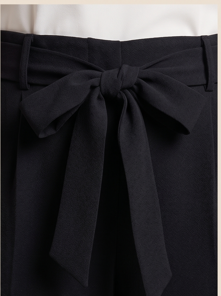 Elegant High-Waisted Wide-Leg Trousers