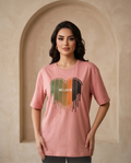 Women's Oversized Graphic T-Shirt - Comfortable &amp; Stylish