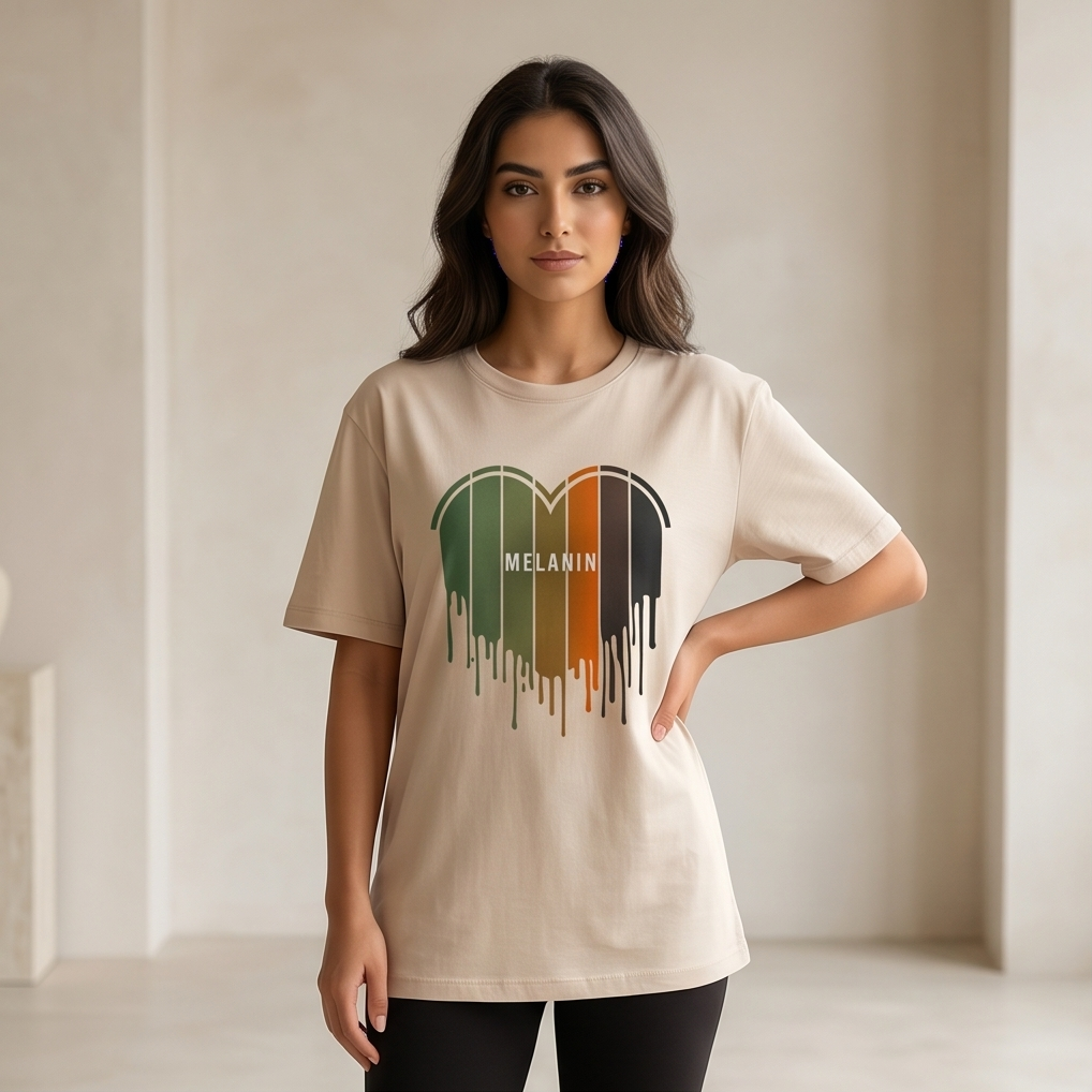 Women's Oversized Graphic T-Shirt - Comfortable &amp; Stylish