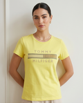Women's Yellow Graphic Printed T-shirt
