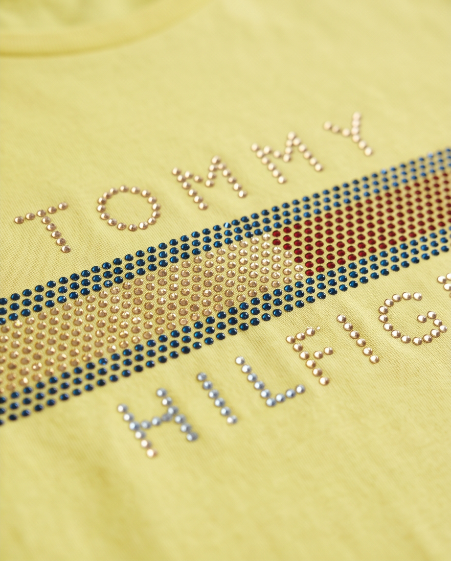 Women's Yellow Graphic Printed T-shirt