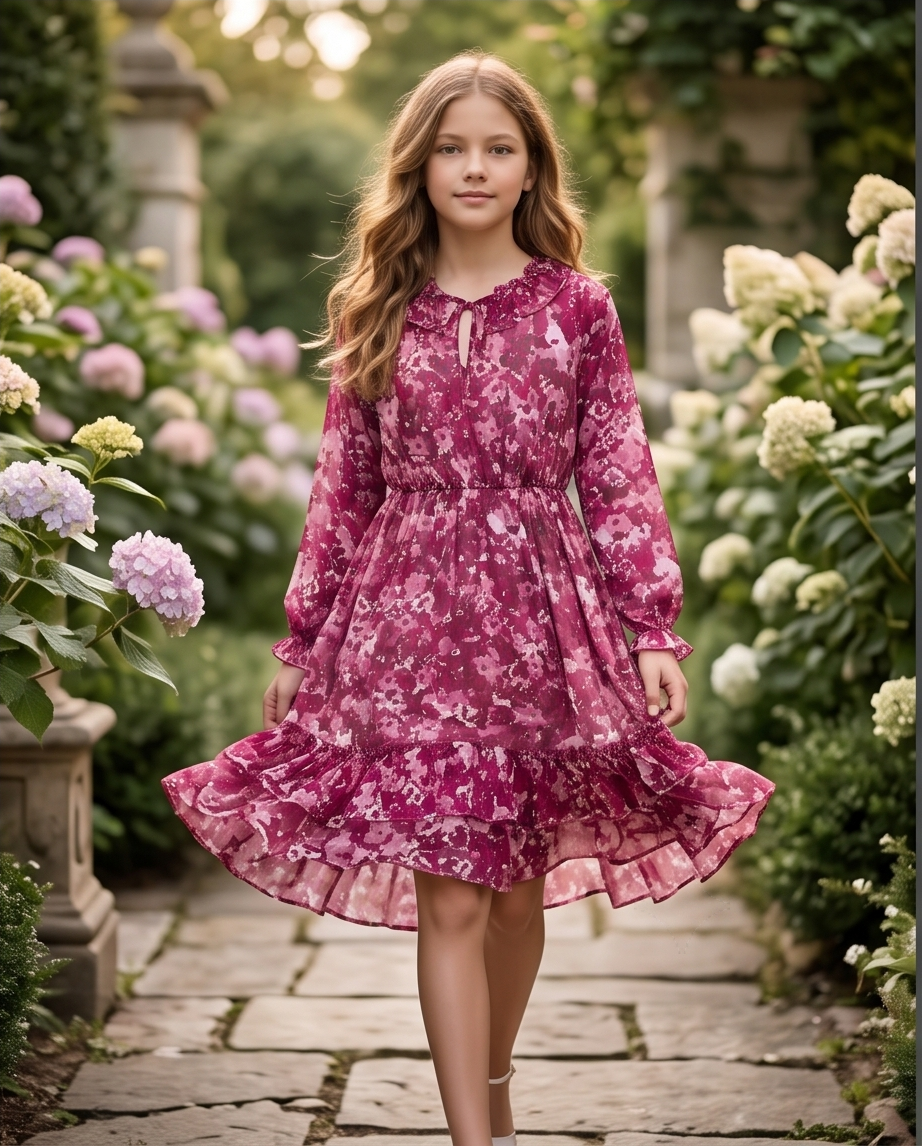 Girls Kids Dress