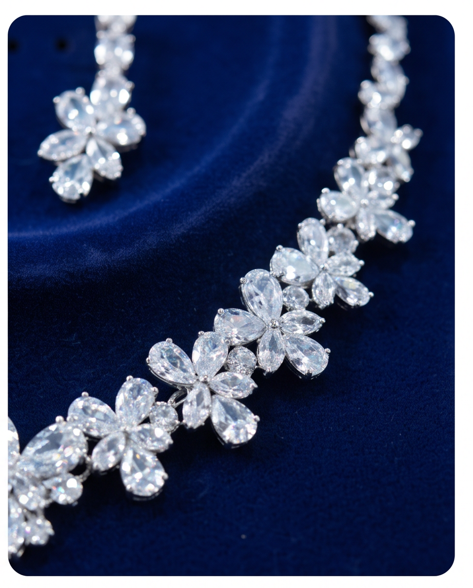 2pcs Crystal Set - 100% Zircon⁠