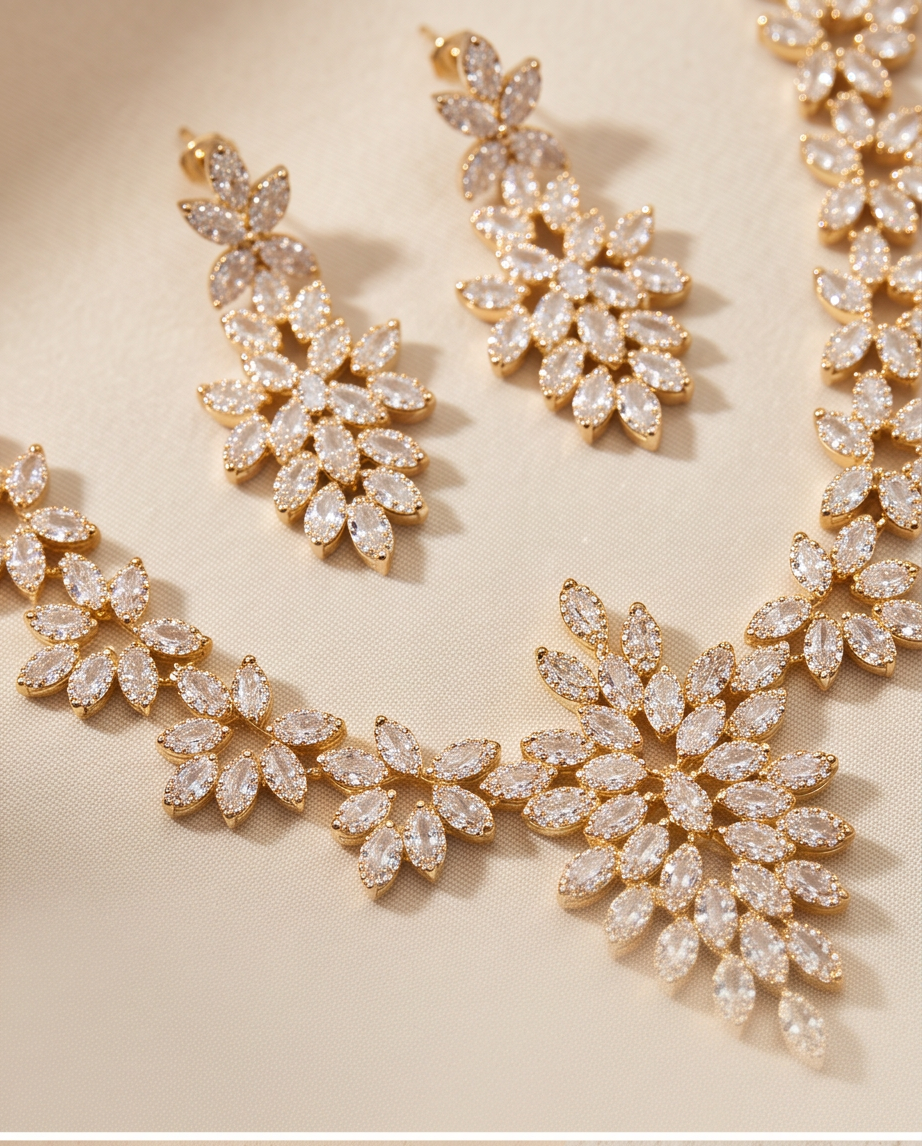 4pcs Crystal Set - 100% Zircon⁠