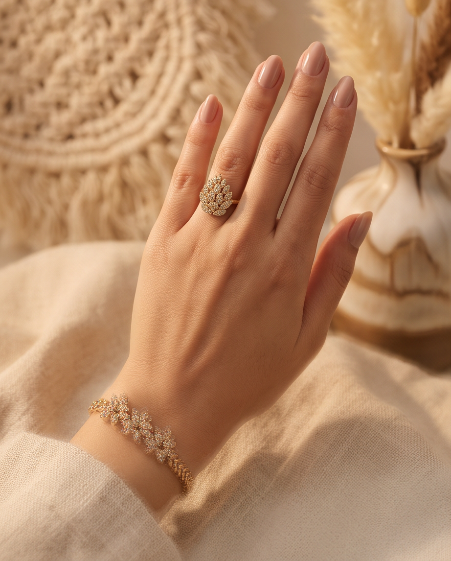 4pcs Crystal Set - 100% Zircon⁠