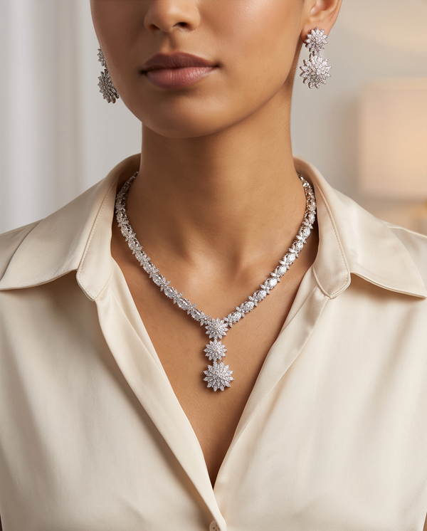 2pcs Crystal Set - 100% Zircon