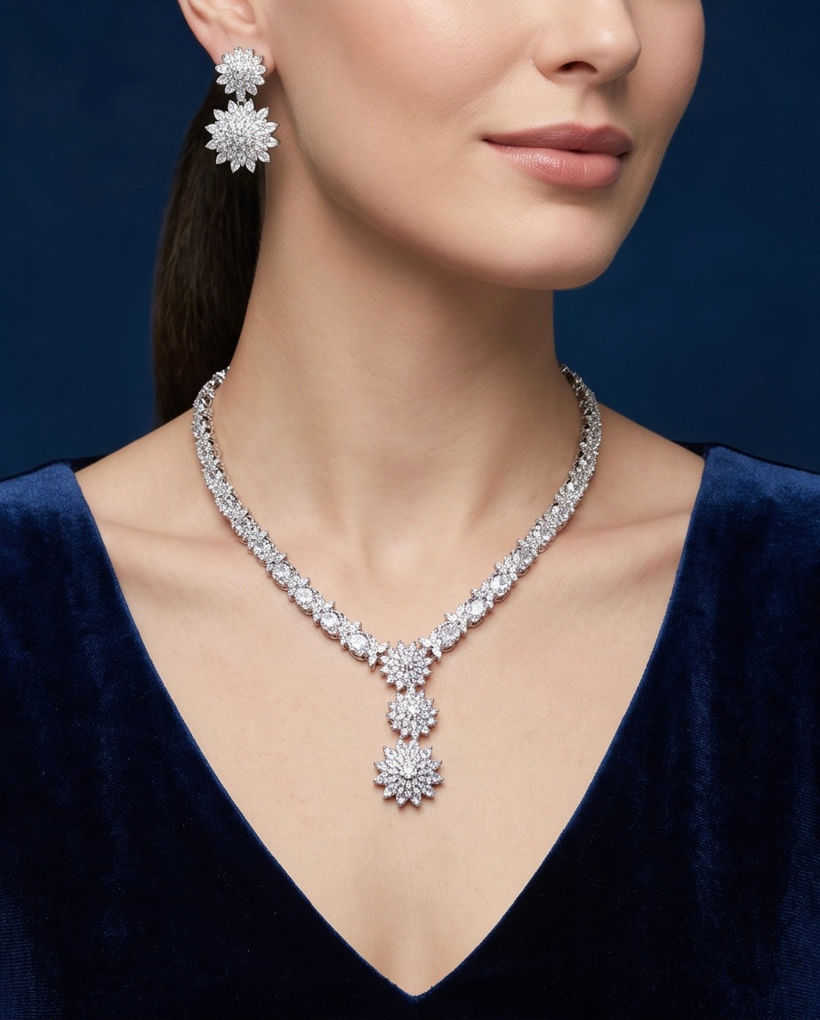 2pcs Crystal Set - 100% Zircon