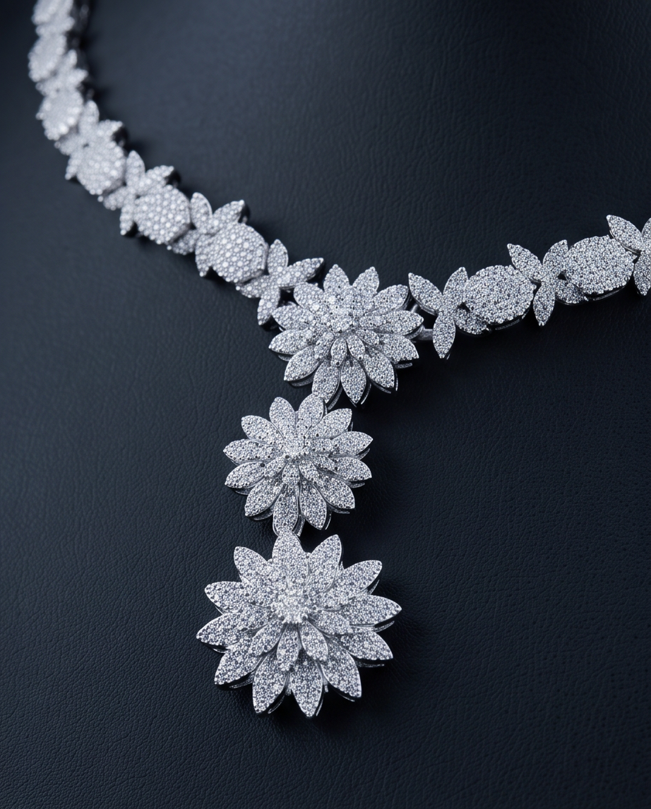 2pcs Crystal Set - 100% Zircon