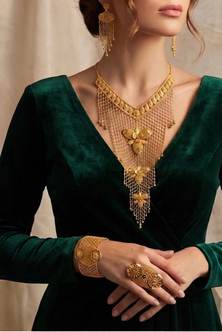 سێتی ٤ پارچەیی کریستال 
