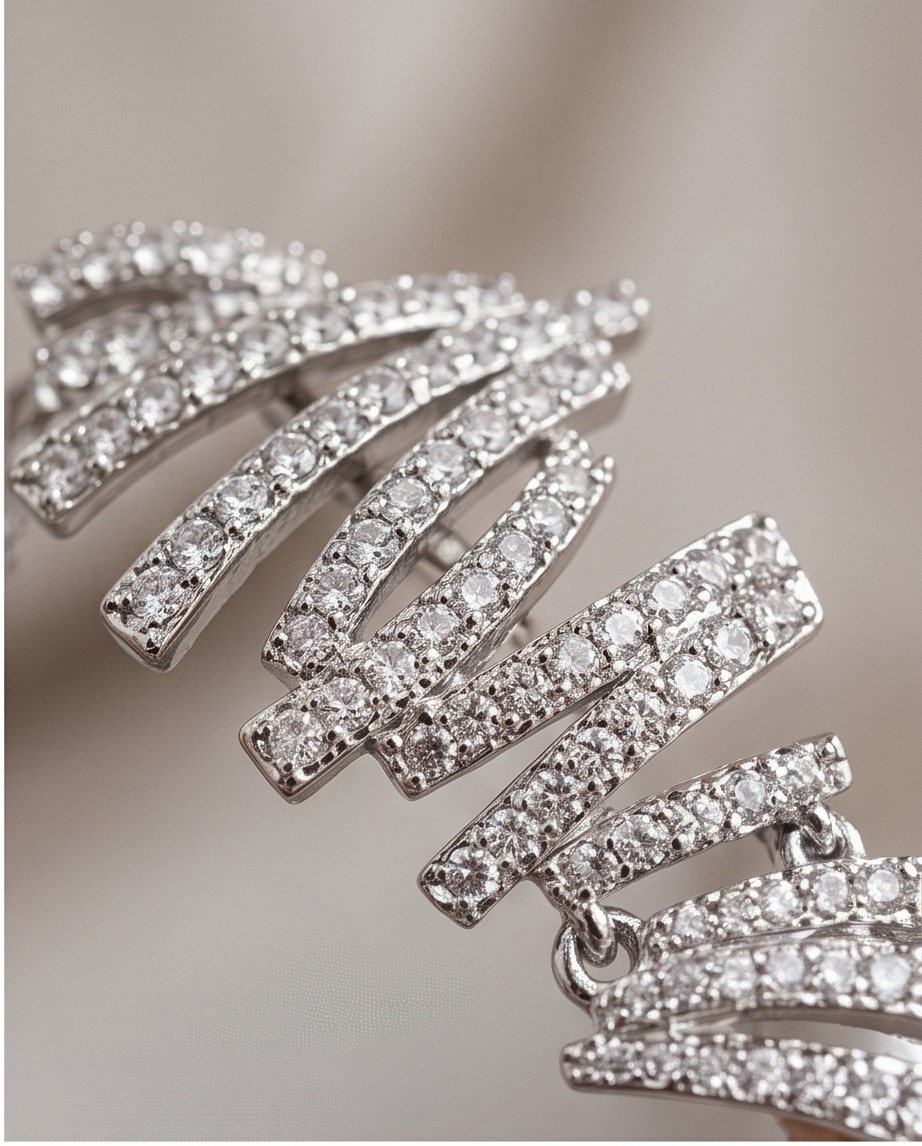 2pcs Crystal Set -  Zircon