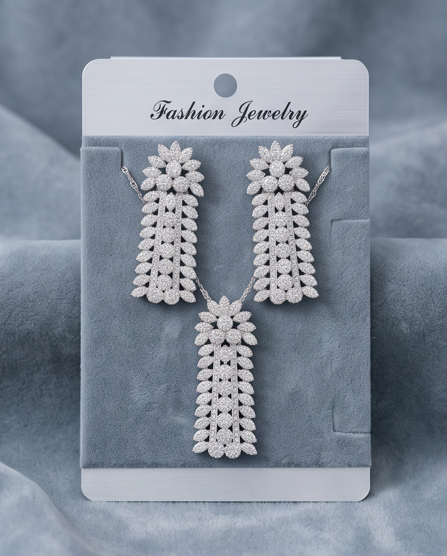 2pcs Crystal Set -  Zircon