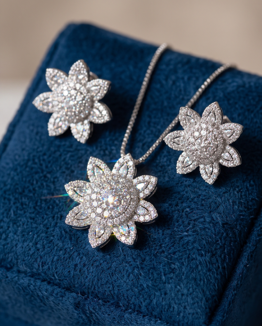 2pcs Crystal Set — zircon
