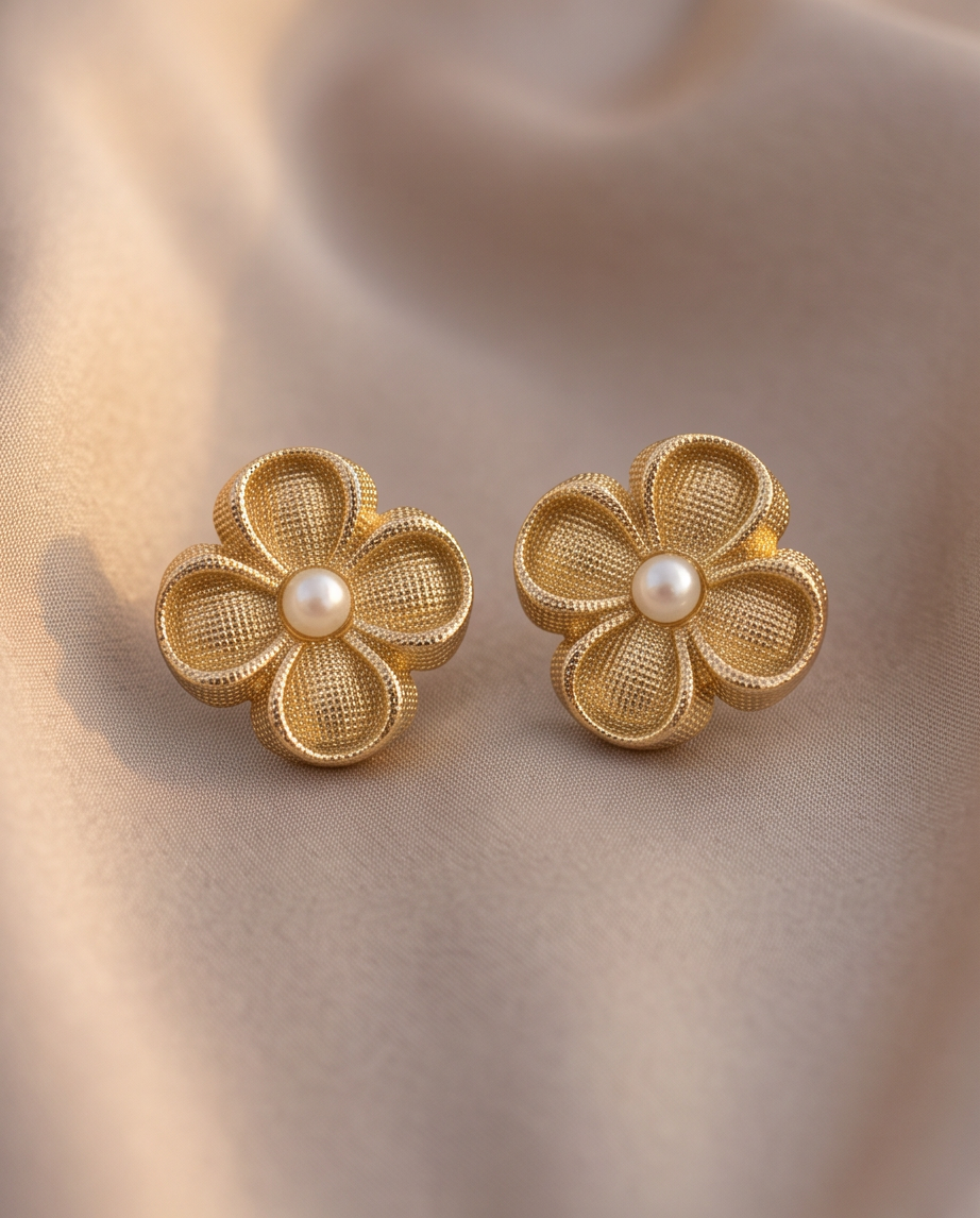 گوارەی کریستالی چوار گەڵای گۆلدی