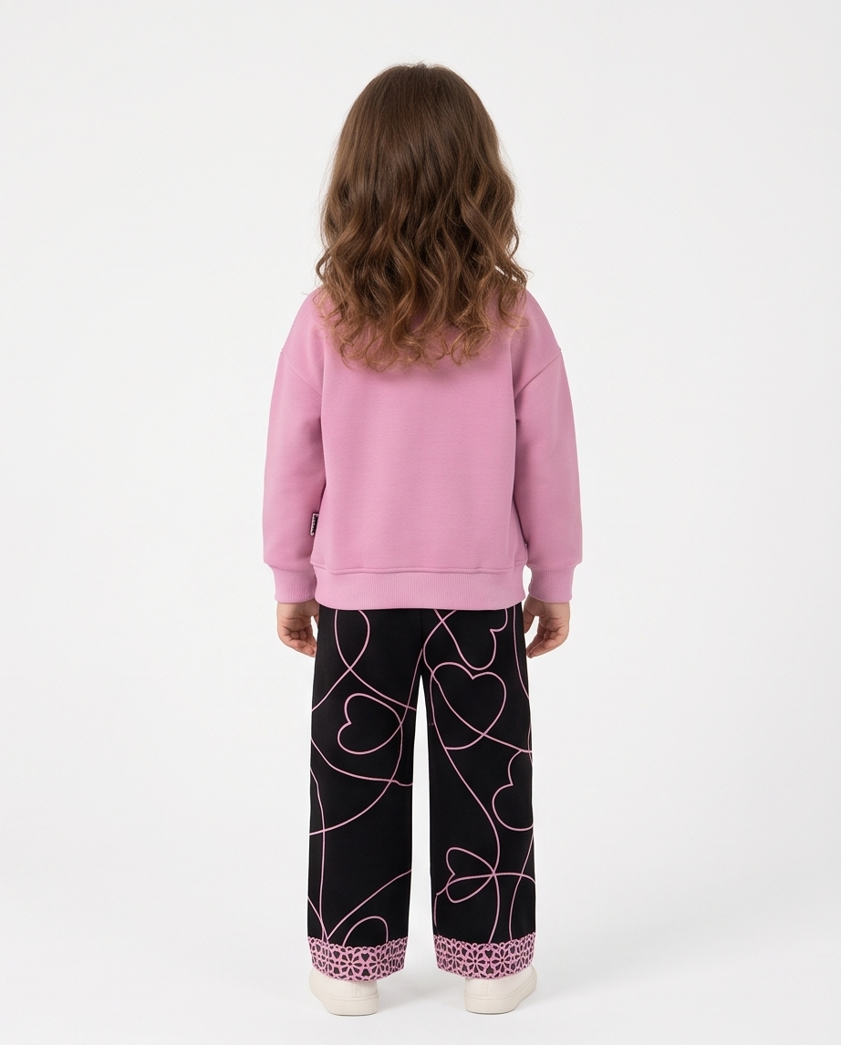 Girls'  Faux-Fur Lined Set