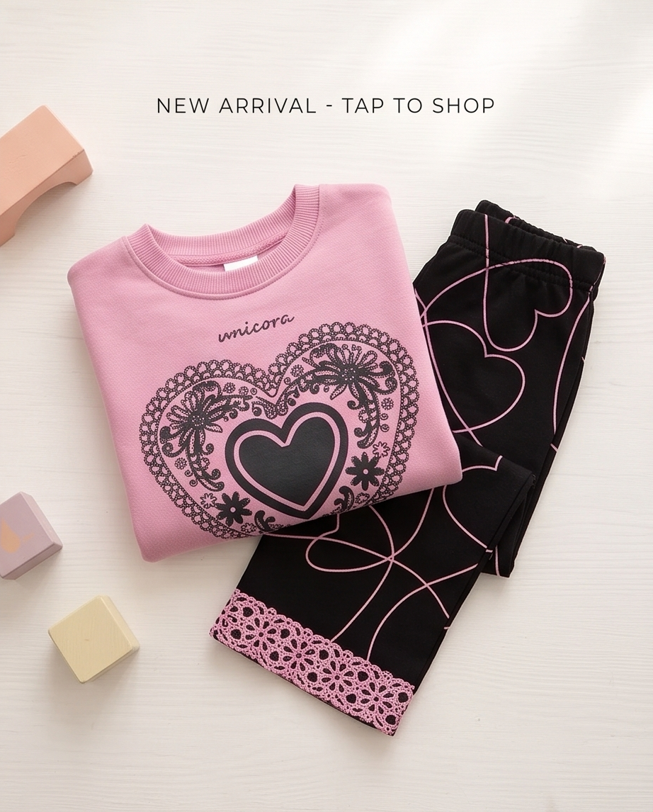 Girls'  Faux-Fur Lined Set