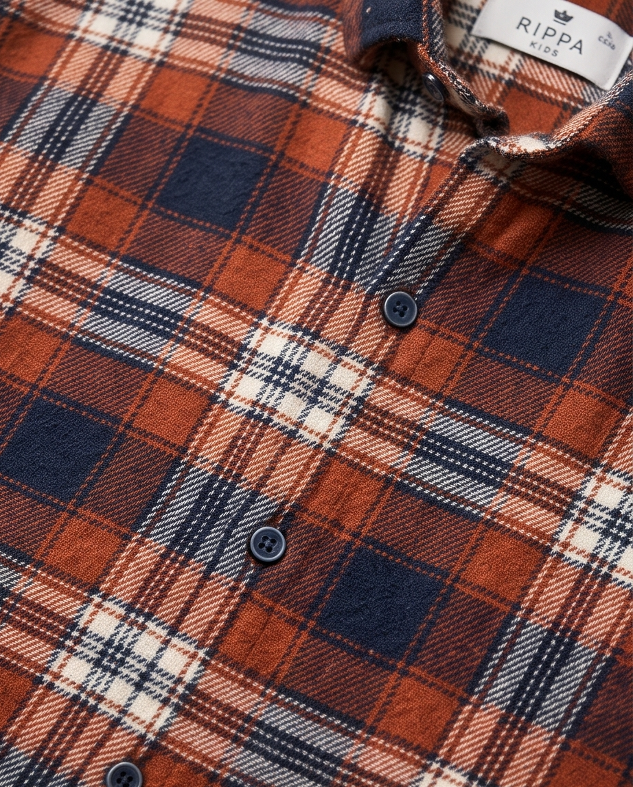 Winter Fur-Lined Checkered Shirt